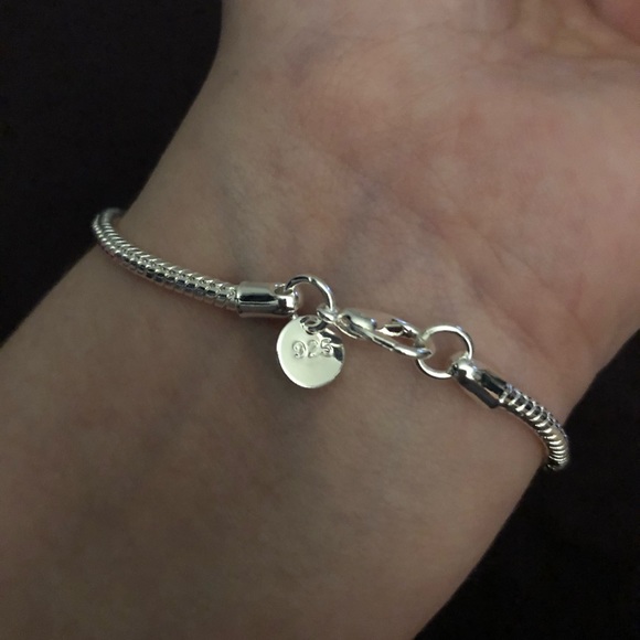Sterling Silver Charm Bracelet - Picture 6 of 6